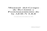 Manual del Grupo de Revisión y Posicionamiento de la AED-N 1.0fedn.es/docs/grep/docs/manualgrep_2005.pdf · 2015. 1. 7. · MANUAL DEl GREP/AED-N 1.0 2 1. INTRODUCCIÓN El Grupo
