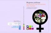 Mujeres políticas: Sembrando más democracia, más equidad · Lista de participantes de la Academia de Candidatas 87. Amaia Ugarte ... los listados se pusiera en práctica en las