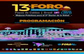 PROGRAMACIÓN - Alianza Latina · Viernes, 02 de noviembre de 2018 14:00 - 16:45 17:00 - 18:00 18:00 - 19:00 19:00 - 20:00 20:00 - 21:00 Acreditación Bienvenida (Salón Dorado) Talk