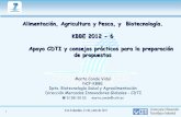Alimentación, Agricultura y Pesca, y Biotecnología. KBBE ...eshorizonte2020.cdti.es/recursos/doc/eventosCDTI/5... · Consejos prácticos en la preparación de propuestas. 8. San