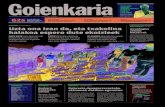 2009ko urriaren 16a > Egubakoitza > IX. urtea > 393. zenbakia > …goiena.tok-md.com/pdf/goienkaria-393.pdf · 2016. 6. 28. · Amaia Diaz de Monasterioguren dietista, idazle > 31