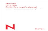 Novell iFolder Edición profesional · Capítulo 5, “Instalación de iFolder de Novell en NetWare 5.1 o NetWare 6”, en la página 23 Capítulo 6, “Instalación de iFolder de