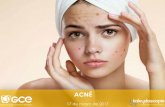 Reporte GCEsocial Acné 260916 070217PL RC · El acné es una enfermedad que se caracteriza por la aparición de lesiones en la piel como consecuencia de una inflamación y posterior