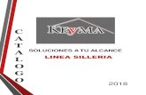 A SOLUCIONES A TU ALCANCE - keyma.com.mxkeyma.com.mx/sitio/wp-content/uploads/2019/03/LINEA-SILLERIA-20… · plata y descansabrazos en aluminio color plata. km-6072 ... • silla