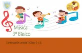 Música 3º Básico · - Reconocer las cualidades del sonido: Altura, duración e intensidad, en los distintos sonidos escuchados, así como también en la música. - Discriminar