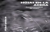 Septiembre 2011 Gaceta cultural nacional e internacional ... · Septiembre 2011 Gaceta cultural nacional Año III Vol.11 e internacional Enrique Linares GACETA DE HAIKU “HOJAS EN