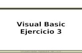 Visual Basic Ejercicio 3...Visual Basic Ejercicio 3 A/S Leonardo Carámbula - Programación III – EMT – C.E.T.P. Ejercicio 3 Continuemos programado Vamos a desarrollar una aplicación
