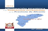 APROXIMACIÓN ESTADÍSTICAastialicante.org/wp-content/uploads/2013/05/Informe...Aproximación Estadística a la población extranjera en la provincia de Alicante | 2016 Secretariado
