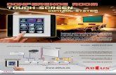 abtus triptico dispositivos controladores - imaginArt · 2010. 12. 28. · ABtUS El sistema de control con pantalla táctil de ABtUS, A934-012C-044 (versión UK), utiliza un panel