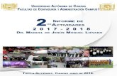 D.R. UNIVERSIDAD AUTONOMA DE CHIAPAS€¦ · Segundo Informe de Actividades 2018 Gestión Directiva 2016 – 2020 Facultad de Contaduría y Administración Campus I Tuxtla Gutiérrez,