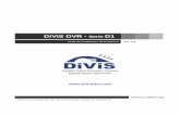 DiViS DVR - Serie D1divisdvrcom.ipage.com/FTP/DIVIS/software/DiViS_12.10.0... · 2015. 6. 23. · 2 DiViS Esta guía explica los componentes del DVR y ofrece una guía de intalación