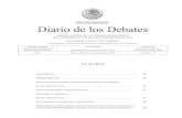 Diario de los Debatescronica.diputados.gob.mx/PDF/62/2012/dic/121206-1.pdf · 2013. 2. 21. · Diario de los Debates de la Cámara de Diputados 3 Año I, PrimerPeriodo, 6 de diciembre