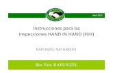 Instrucciones para las inspecciones HAND IN HAND (HIH) · contratosde trabajo, registro de empleados, libertadde reunión, sueldos, condicionesde pago, horas de trabajo, seguridad