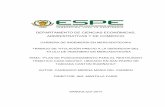 1. CARATULA DEPARTAMENTO DE CIENCIAS ECONÓMICAS ...repositorio.espe.edu.ec/bitstream/21000/13038/1/T-ESPE-057204.pdf · y también al sector de preparación de alimentos en el Ecuador