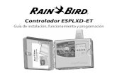 Controlador ESPLXD-ETcontrolador. Información de seguridad ADVERTENCIA: Debe proporcionarse un cortocircuito o interruptor de corte en el cableado fijo para aislar el controlador.