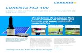 LORENTZ PS2-100...La Empresa del Bombeo Solar de Agua LORENTZ PS2-100 Sistema de bombeo solar de autoinstalación de alta eficiencia de cualquier fuente: estanque, arroyo, pozo bombee