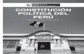 CONSTITUCIÓN POLÍTICA DEL PERÚ · Hecho el Depósito Legal en la Biblioteca Nacional del Perú Nº 2019-03769 Razón Social: Litho & Arte S.A.C Domicilio: Jr. Iquique N 026 - Breña