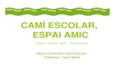 CAMÍ ESCOLAR, ESPAI AMIC · 2010. 10. 5. · – Famílies i AMPA. – Administració municipal. – Entitats del barri i comerciants. ... l’inici del curs 2010-2011, la resta