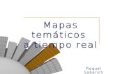 Mapas temáticos a tiempo real - Comunidad R Hispanor-es.org/3jornadasR/pdfs/Raquel_Sabarich.pdf · 2011. 12. 15. · Mapas temáticos a tiempo real Raquel Sabarich 3) Agrupación