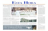 Escolanía de Covadonga, 75 años … · Menéndez (Luisa de Marillac, Miranda); Naiara Álvarez (IES Piles, Gijón). Redacción: Ame - lia Petra y Sara Pidal (parro-quia San Lorenzo,