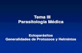 Tema III Parasitología Médica - Infomeduvsfajardo.sld.cu/sites/uvsfajardo.sld.cu/files/ii... · 2016. 4. 19. · Tema III. Parasitología Médica. Ectoparásitos. Generalidades