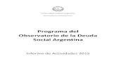 Programa del Observatorio de la Deuda Social Argentinawadmin.uca.edu.ar/public/20180412/1523542495_2015... · 2018. 8. 21. · Solange Rodríguez Espinola y Juan Bonfiglio (Coord.