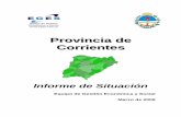 Provincia de Corrientes · 2017. 4. 20. · Corrientes 8% Fuente: Senado de la Provincia de Corrientes Tabla 7: Composición de la Cámara de Diputados Provincial Partidos Bancas
