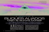 BUQUES ALIADOS bajo la aurora boreal€¦ · bajo la aurora boreal Las elevadas latitudes por donde transcurrió el ejercicio Cold Response permitieron a las dotaciones contemplar