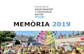 MEMÒRIA 2019 · 2020. 7. 17. · Enric Herrera, Vocal de subvencions Josep Tresserras, Vocal de tutela Marta Xatruch, Vocal de formació L’AEES DINCAT L’AEES Dincat és l’organització