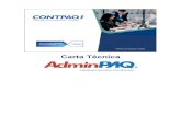 Carta Técnica CONTPAQi® Adminpaq 13.0 · 2020. 7. 13. · Carta Técnica AdminPAQ® 13.0.1 Versión: 13.0.1 Liberación: 13 de julio de 2020 20200615 Actualización Sin costo para: