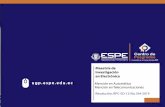 Maestría de Investigación en Electrónica · 2020. 5. 28. · Maestría de Investigación en Electrónica ¿ Por qué estudiar en la ESPE ? Con más de 90 años de historia, la
