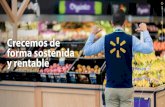 Crecemos de forma sostenida y rentable - Walmex...Supermercados Ropa Mercancías Generales Crecimiento por país, formato y división Crecimiento Unidades Iguales Walmex Por país