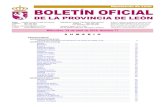 Diputación de León BOLETÍN OFICIAL - iLeon.com · 2019. 4. 24. · 4. noelia isabel rodriguez rodriguez 5. rocio callejo santos 6. guillermo jaÑez cuevo 7. maria nieves garcia