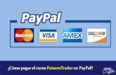 ¿Cómo pagar el curso FuturesTrader en PayPal?...Esto te llevará al sitio web de PayPal. Aquí tendrás dos posibilidades de cómo pagar el curso: 1/ Si ya tienes una cuenta PayPal,