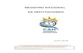 REGISTRO NACIONAL DE INSTITUCIONEShandballargentina.org/cah/wp-content/uploads/2018/09/RNI... · 2019. 7. 14. · REGISTRO NACIONAL DE INSTITUCIONES Julio 2019 NOTA II: Aparecen con