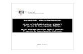 BASES DE LOS CONCURSOS: Nº 01 INV.BÁSICA 2013 - FINCyT · superior e investigación y desarrollo tecnológico públicos y privados; así como de asociaciones de éstas entidades