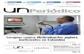 El profesor William Otero realiza una endoscopia para ... · Terapias contra Helicobacter pylori, ineficientes en Colombia El profesor William Otero realiza una endoscopia para detectar