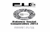 BalanceSocial Cooperativo2013 · Cardozo” y “Cooperativa Universita-ria” para los hijos/as de asociados que concluyen sus estudios con ca - lificación sobresaliente en los