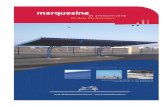 MARQUESINA · 2019. 3. 19. · marquesina placa solar Calculada según CTE (Codido técnico de Edificación). o Resiste la sobrecarga de viento, nieve, peso propio y panel placas