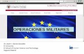 La política estadounidense hacia el OPERACIONES ......2018/05/15  · Operaciones Militares de la UE desde 2003 Fuente: Nováky, N., European Union Military Operations. A collective