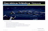 Genética Médica News - Genotipia · 2020. 1. 9. · En este número: Genética Médica News • Descubierta una ruta molecular relacionada con la resistencia al fármaco sorafenib
