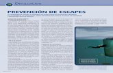 PREVENCIÓN DE ESCAPES - Observatorio Español de …...AcuiculturA en mAr Abierto: víA inevitAble de escApes La industria acuícola en mar abierto, empleando jaulas flotantes, ha