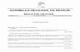 ASAMBLEA REGIONAL DE MURCIAhermes.asambleamurcia.es/documentos/pdfs/boar/Boar.09/... · 2018. 2. 21. · - Declaración institucional con motivo del Día Europeo de la Memoria del