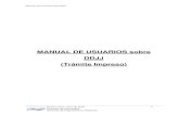 MANUAL DE USUARIOS sobre DDJJ (Trámite Impreso)...Manual de Usuarios para DDJJ Buenos Aires, Junio de 2018 Dirección de Informática Gerencia de Organización y Sistemas 7 Figura