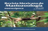 Revista Mexicana de Mastozoología, nueva época · 2020. 8. 11. · 48 • Revista Mexicana de Mastozoología nueva época, 2020, Año 10 Núm. 1 Revista Mexicana de Mastozoología,