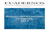 CUADERNOS · CUADERNOS DEL CENTRO MEMORIAL DE LAS VÍCTIMAS DEL TERRORISMO ... El 24 de febrero, soldados españoles que prestaban servicio de seguridad en el centro de adiestramiento