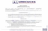 CIERRE DE SEMESTRE - UNICUCES · 2019. 12. 12. · antes de la realización del examen, según 10 determinan los Articulos 450 y 460 del Reglamento Estudiantil, y el Artículo 130