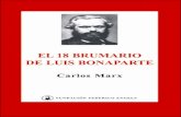 EL 18 BRUMARIO DE LUIS BONAPARTE Carlos Marx€¦ · EL 18 BRUMARIO DE LUIS BONAPARTE Carlos Marx 3. La Columna de Vendôme fue erigida en 1806-1810 en París en memoria de las victorias