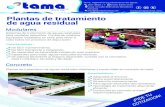 Plantas de tratamiento de agua residual - TAMA PANAMA General.pdf · 2019. 5. 23. · Concreto Plantas de tratamiento de aguas residuales diseñadas y construidas en concreto armado.