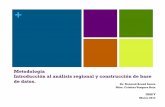 Metodología Introducción al análisis regional y construcción de …herzog.economia.unam.mx/cedrus/descargas/IIIMetodologia.pdf · 2017. 12. 8. · 4. Trabajo de bases de datos